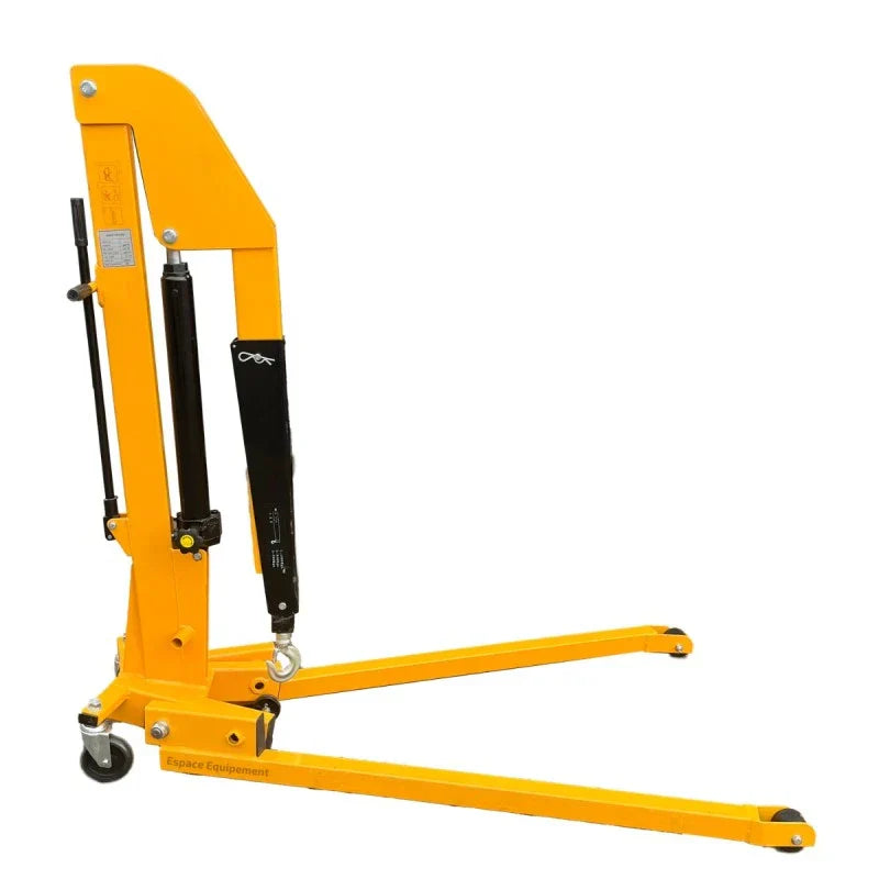 Grue d'atelier hydraulique pliable 1 tonne