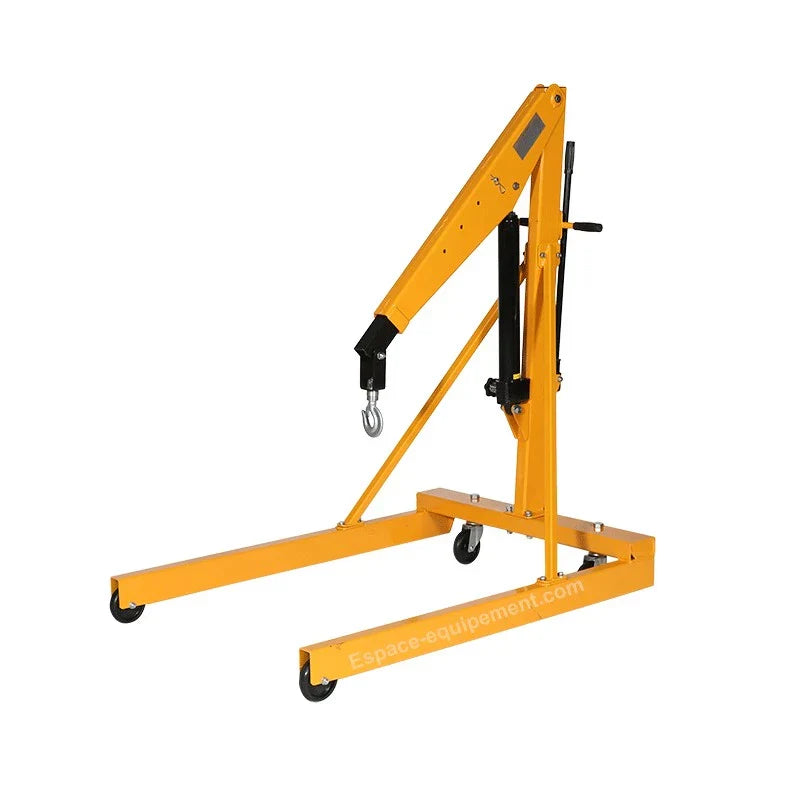 Grue d'atelier pour palettes européennes - Capacité 1 tonne